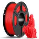 ANYCUBIC PLA 3D Printer Filament, 3D Printing PLA Filament 1.75mm Dimensional Accuracy +/- 0.02mm, 1KG Spool (2.2 lbs), Red