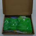 Chumia 3576 Pcs Tagging Gun Clothes Garment Tag Attacher Kit with Needles Standard Plastic Barbs Fasteners Hang Label Strings Gourd Safety Pins Retail Price Size Label for Warehouse(Light Green)