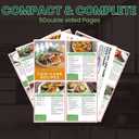 Auroscent Low-Carb Food Chart and Meal Planning Guide, Comprehensive Nutritional Reference with Meat, Fish, Dairy, Vegetables, Fruits, Nuts, Grains