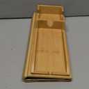 Yoshiky Bamboo Couch Armrest Table, Couch Arm Tray with Removable Couch Cup Holder, 2 in 1 Design Foldable Anti-Slip Bamboo Couch Tray and Sofa Cup Holder for Drink