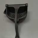 Bar Juicer, Fruit Juice Handheld Press Squeezer With Seed Filter, Heavy Duty Aluminum Alloy Hand Manual Extractor for Single Citrus Orange Pomegranates Apple Fruit Lemon Lime (Silver)