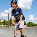 Little Bitty Toddler Boy Clothes Boys Summer Outfits Cotton Short Sleeve T-Shirt & Shorts Set 2-7Yrs (Navy & Grey)