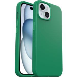 OtterBox iPhone 16e, iPhone 15, iPhone 14, and iPhone 13 (ONLY) Symmetry Series+ Case, Snaps to MagSafe, Ultra-Sleek, Raised Edges Protect Camera & Screen - Non-Retail Packaging - Green Juice