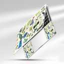 3 x 15 15.4 15.6 13 13.3 14 12 12.1 in Skin Laptop Sticker Decal, Netbook Skins for Notebook Tablet PC, Universal Vinyl Laptop Decor Cover, Art Protector Easy to Apple I Green Theme Stickers