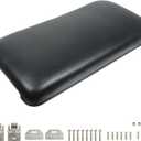 GXYWADY Black Golf Cart Front Seat Bottom Cushion Replacement for EZGO Medalist TXT 1994-2013