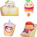 Squishmallows Original Micromallows Snack Machine Deluxe Accessory Set (Squad 1)