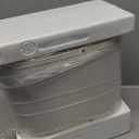 PoKat 23" Modern Ceramic Table Lamp Set of 2 for Living Room White Desk Lamps for Bedroom Farmhouse Bedside Nightstand Bedside Lamp End Table Lamps Beige