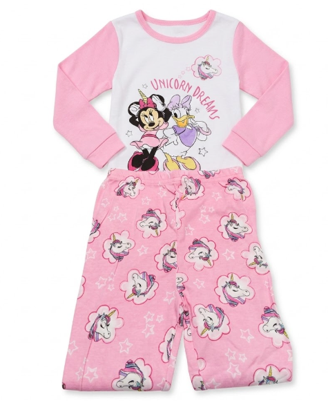 Disney Junior Minnie Mouse Pajamas 2 Piece Set, 4T
