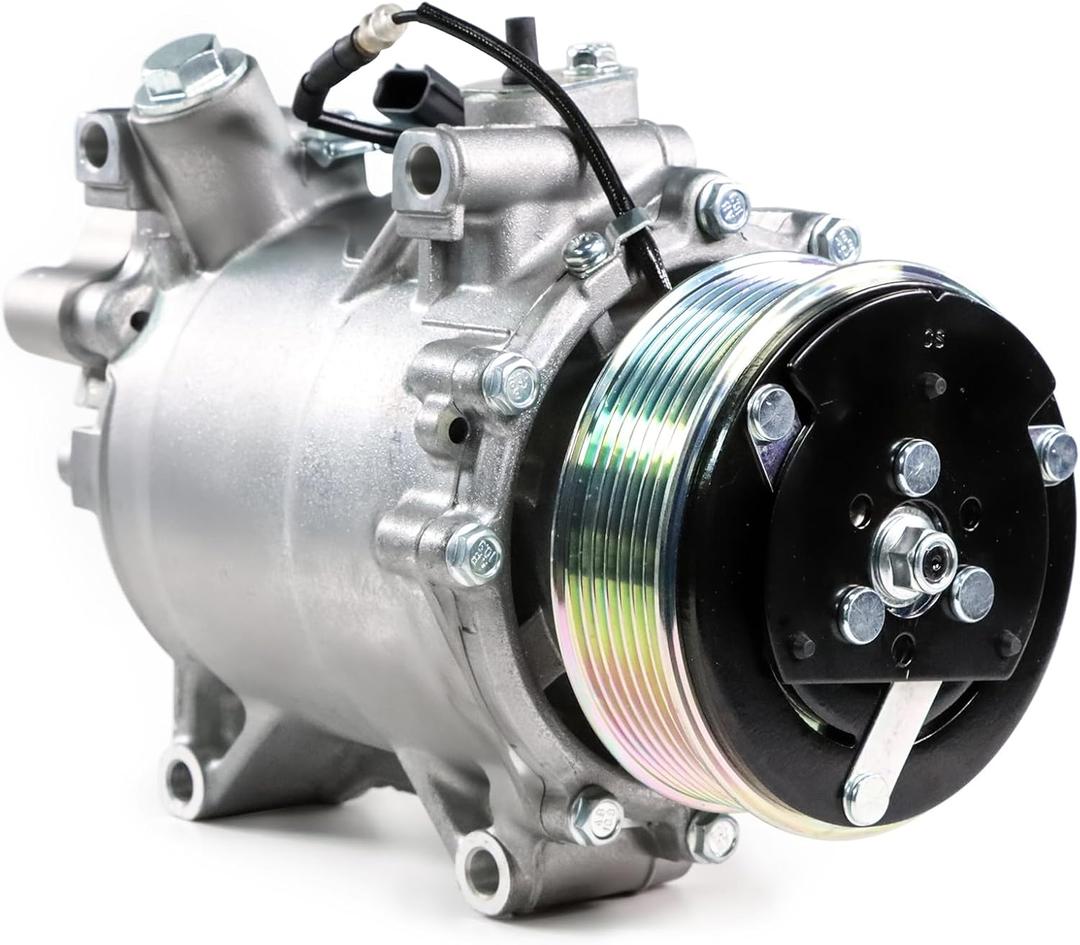 11313C AC Compressor AC Compressor with Clutch Fits for 2009-2014 TSX 2.4L, Air Conditioning Compressor Replace OE 38810RL5A01 7512931