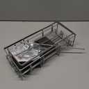 Shower Caddy Hanging Bathroom Organizer: Rustproof Shower Shelf for Inside Shower - No Drilling Shower Racks Over Showerhead - Bath Shelves Rack for Shampoo Soap Chrome