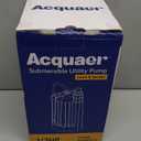 Acquaer 1/3 HP Automatic Submersible Water Pump, 115V Sump Pump with 3/4” Garden Hose Check Valve Adapter,2160 GPH High Flow Water Removal for Swimming Pool Cover Hot Tubs Flooded House Basement