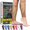 Blitzu Calf Compression Sleeves, XXL