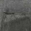 Fancy Homi Set of 2 Dark Green Boho Decorative Throw Pillow Covers 18x18 Inch for Living Room Couch Bed, Modern Farmhouse Forest Green Home Decor, Soft Textured Corduroy Corss Patchwork Cushion Case