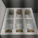 Glass Flower Vases for Centerpieces, 12Pcs Vintage Small Clear Bud Vase for Flowers Mini Crystal Decorative Bottle with Hemp Rope Bows for Housewarming Wedding Birthday Tabletop Decoration