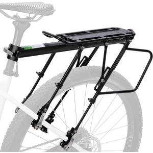 ROCKBROS Rear Bike Rack Quick Release Mountain Bike Rear Rack Aluminum Alloy Bike Cargo Rack