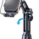 Coolpow Cup Holder Phone Holder for Car Phone Holder Cup Holder Phone MountUltra Stable & Never ShakePhone Holders for Your Car Cupholder Cell Phone Car Mount for iPhone All Smartphones Mothers Day