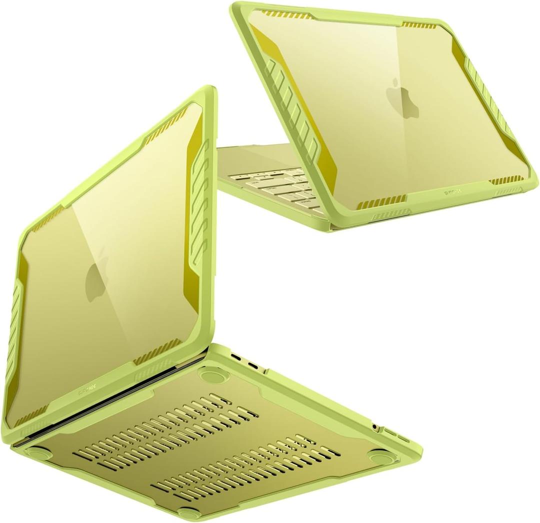 SUPCASE for MacBook Neo Case 13 Inch 2026 (Unicorn Beetle), Model A3404 (A18 Pro Chip) Heavy Duty Rugged Military-Grade Protection Anti-Scratch Hard Shell Protective Cover for MacBook Neo 13", Citrus