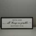 SRSZHIYUE Bible Verse Wall Decor The Ten Commandments Sign 32''12'' Christian Saying Jesus Prayer God for Scripture Home Vintage Living Room Family Wall Art Religious Rustic Catholic (Black)