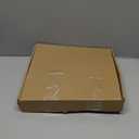 AIRUIFU Wall Clock 12 Inch Non-Ticking Silent Battery Operated Round Wall Clock Modern Simple Style Decor Clock for Home/Office/School/Kitchen/Bedroom/Living Room (Brown)