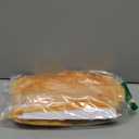 Fenghuangwu 4 Yard of 6'' Sequins Chainette Fringe Trim Tassel Sewing Trim for Costume Clothes DIY Latin Dress Stage (Gold Yellow)