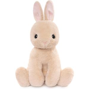 WEIGEDU 17.3-Inch Rabbit Bunny Stuffed Animal Plush Toy for Kids, Boys, Girls, Babies - Perfect Birthday, Easter, and Christmas Bedtime Gift (Beige)