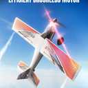 volantexrc 4 CH RC Plane TrainStar 500mm Brushless Remote Control Airplane Fighter RTF with 6-Axis Gyro,3 Modes & Aerobatics, 2.4GHz Radio Controlled Aircraft for Beginners & Adults (Red), 4 Channel