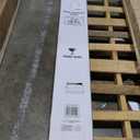 Ideal Pet Products Aluminum Pet Patio Door, Adjustable Height 77-5/8" to 80-3/8", 5" x 7" Flap Size, White