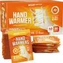Hand Warmers 40 Pairs (80 Warmers) - Up to 10 Hours of Long Lasting Warmth and Hot Hands - Easy Air Activation for Hands, Body and Feet - TSA Approved