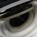 Liokoc Modern Fandelier Ceiling Fans with LED Light and Remote APP Control, Crystal Chandelier Fan Retractable Blades Quiet DC Motor for Bedroom, Living Room, 42 Inch Blade Span(Black)