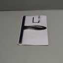 Shower Squeegee, 10-Inch Matte Black Squeegee, All-Purpose Stainless Steel Squeegee for Bathroom, Shower Doors, Mirrors, Tiles and Car Windows - 100% Streak Free