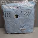 vavalad Shark Onesie Adult Shark Halloween Costumes Cosplay (X-Large, Blue Zipper)