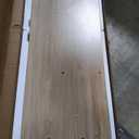 SHW 55 x 28 Inches Electric Height Adjustable Standing Desk with Drawer and Memory Preset, Maple