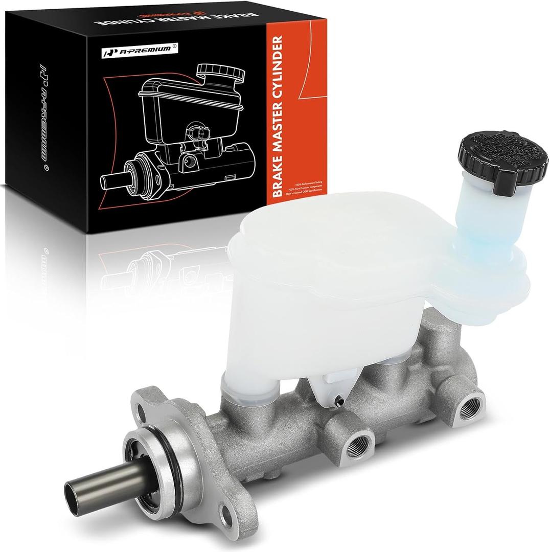 A-Premium Brake Master Cylinder with Reservoir and Sensor Compatible with Nissan Vehicles - Maxima, 2003 2004 2005 2006 2007 - Replace# 460107Y020, 460107Y015 A-Premium Brake Master Cylinder with Reservoir and Sensor Compatible with Nissan Vehicles - Maxima, 2003 2004 2005 2006 2007 - Replace# 460107Y020, 460107Y015