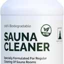 Sauna Cleaner - Natural Wood Cleaner & Deodorizer - Makes 10x More Solution - 1 Quart (32 Fl Oz)