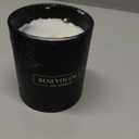 Benevolence LA Bergamot & Jasmine Christmas Scented Candles | Soy Candles, Black Candle for Home | Holiday Candle Gifts for Women and Men | Home Fragrance | Aromatherapy | 8oz, 45 Hour Burn