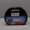 Snow Chains for Car Tires Manual Tightening, Universal Adjustable Emergency Portable Tire Chains, Suitable for Commuter Car and SUV, Set of 2 (KN140)