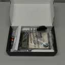 Precision Milligram Digital Scale 50g x 0.001g with 50g Calibration Weight, Reloading Scale, Jewelry, Medicine Powder, Batteries Included, Black / Green