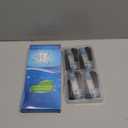 8 Pack Replacement Toothbrush Heads Compatible with Oral B iO, Brush Heads for Oral-B iO 2/3/4/5/6/7/8/9/10/7G Series, with Covers, Black