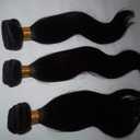 HairPR? Hair 100% Philippines Human Virgin Hair extension 3 Bundles 22"-24"-26" Straight Natural Color Can be dyed