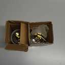 Multipurpose Soap Dispenser Easy to Clean Glass Soap Pump Dispenser Ideal for Bath and Bathroom (2PCS Gold)