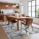 GarveeHome Modern Area Rugs 8x10 for Living Room, Abstract Large Washable Rug Soft Non Slip Stain Resistant Floor Mat Carpet Indoor Thin Accent Rug for Bedroom Nursery Home Decor