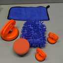 Dent Remover Tool for Car, Car Body Repair Dent Removal Tools, Orange Suction Cup Dent Puller, Hail Damage Repair Kit Dent Puller Tool