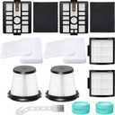 Vacuum Filters for Shark IW3511, IW3120, Filter Replacement for Shark Detect Clean and Detect Pro Series Vacuums IW3111, IW3615,W1111, Vacuum Replacement Accessories 11pcs