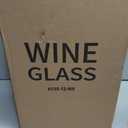 Wine Glasses Set of 12, 12 oz Red White Wine Glasses, Clear, Dishwasher Safe