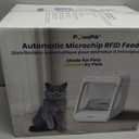 PawsPik Automatic Microchip RFID Cat Feeder,16-Cup, ISO Microchip & PawsPik RFID Tag Compatible, App Control, Portion Control