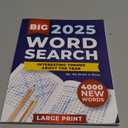BIG 4000 New Words Word Search for Adults: 100+ Large Print Puzzles with Interesting Themes about the Year