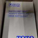 TOTO SoftClose Slow Close Elongated Toilet Seat and Lid, Cotton White - SS124#01