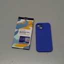 LOVE 3000 Designed for iPhone 14 Case, Premium Silicone with [Soft Anti-Scratch Microfiber Lining] Shockproof Protective Phone Case for Men Women Girls 6.1", Klein Blue