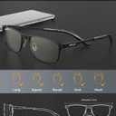 ANYLUV Blue Light Glasses for Men/Women, Lightweight Blue Light Blocking Glasses, Anti-Eye Strain Computer Glasses for Gaming