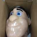 brenzo 2026 New Refillable Pimple Popping Toy  Big Head Squeeze Toy with Black Hair for Stress & Anxiety Relief, Realistic Pus Burst Fidget Toy, Funny Gag Gift for Adults